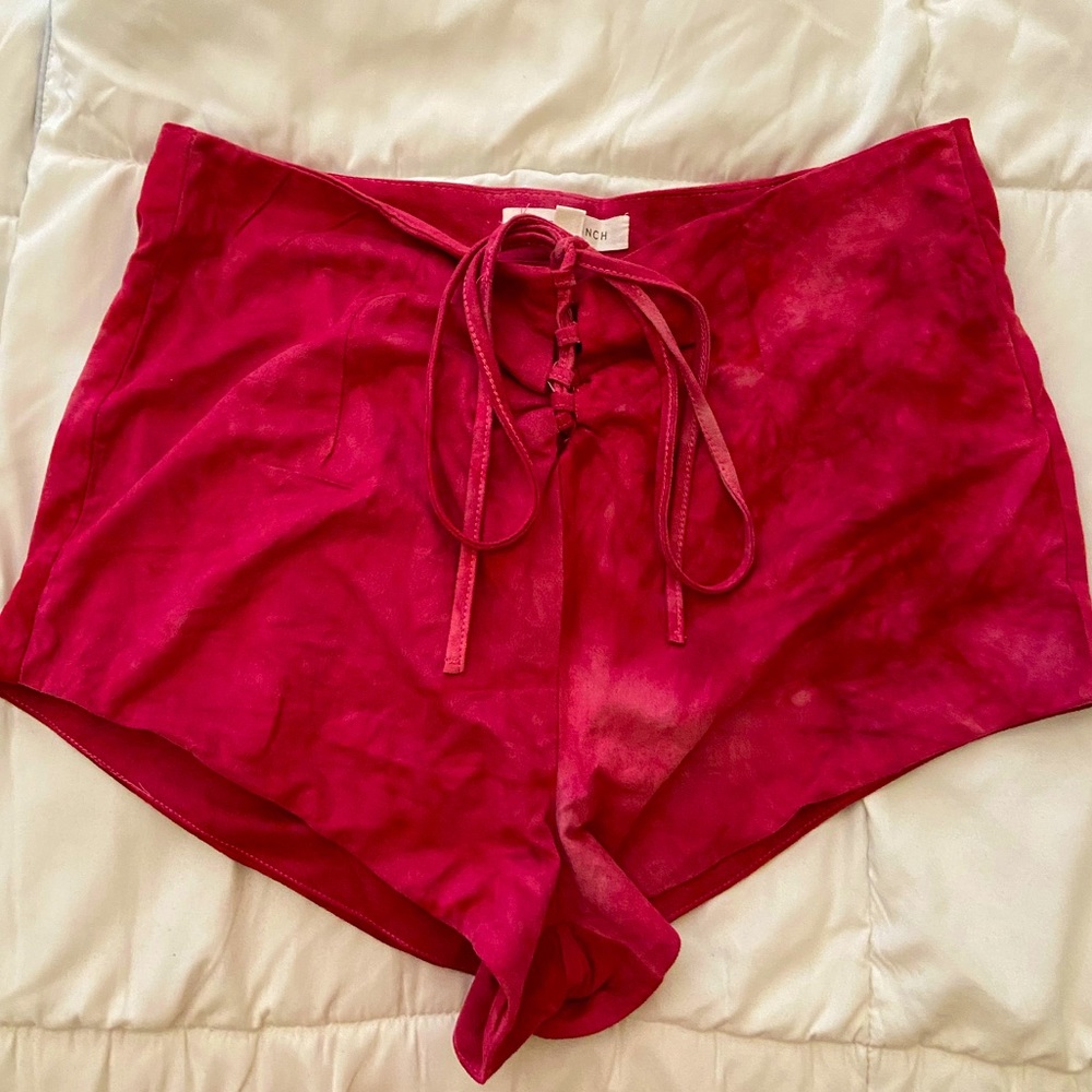 NastyGal ‘Honey Punch’ pink shorts